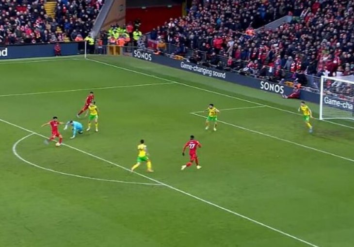 Nevjerovatni Salah postigao gol nakon asistencije golmana, pogledajte koliko je neumoljiv
