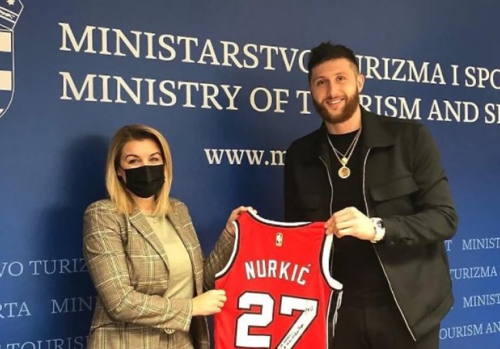 Hrvatska ministrica pozirala s Nurkićem, on poručio: Druži se s dobrim ljudima, bit ćeš kao oni