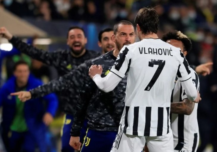 Villarreal i Juventus remizirali u utakmici koju je obilježio rekordni gol Vlahovića