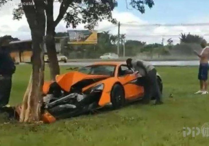 Brazilac koji se poredio s Messijem uništio automobil od 600.000 eura i najavio kupovinu novog