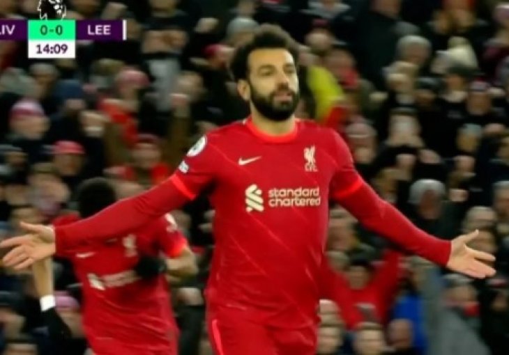 Salah je večeras odlučio uništiti Leeds: Gosti već nakon 45 minuta mogu kući