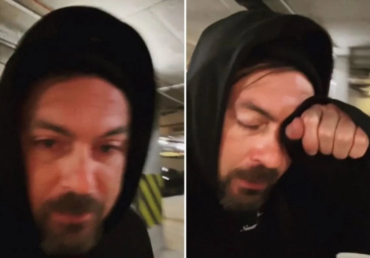 TEŠKI LUKSUZ I PROVODE ZAMIJENILE SU SUZE Poznati fudbaler se od Rusa krije uplakan u podzemnoj garaži