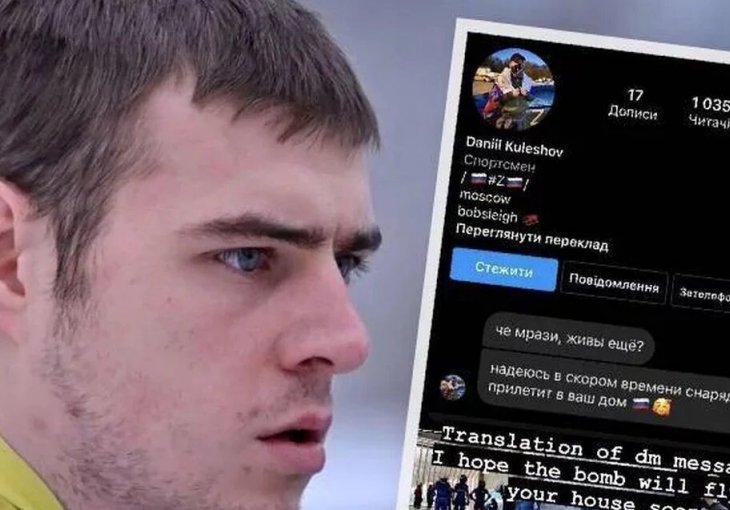 APSOLUTNO SVI SU ZGROŽENI: Ruski sportista kolegi Ukrajincu poslao poruku od koje se ledi krv u žilama