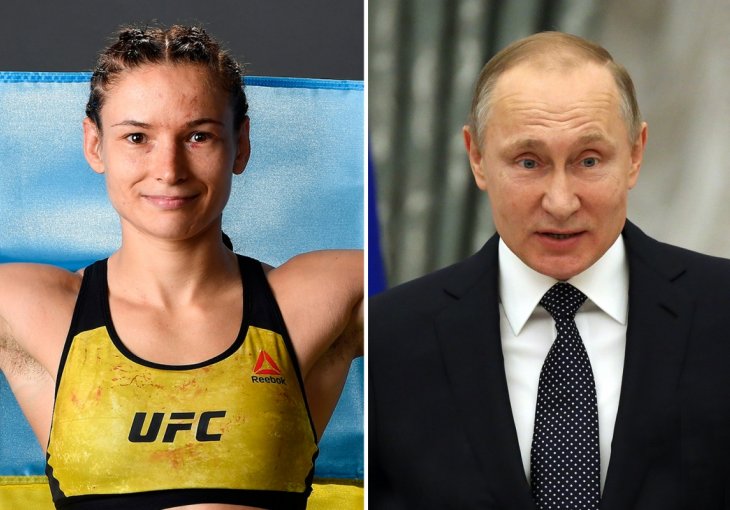 O OVOM BRUJI PLANETA Ukrajinska UFC borkinja nakon meča uzela mikrofon i uputila poruku Putinu