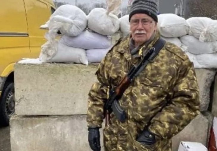 Bivši predsjednik ukrajinskog ragbi saveza u 83. godini uzeo oružje u ruke i otišao u rat