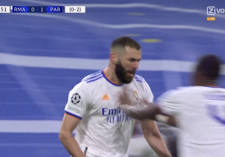 PSG SE POIGRAVAO, A ONDA JE BERNABEU EKSPLODIRAO Užasna greška najboljeg na svijetu i Benzema je vratio nadu (VIDEO)