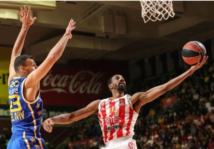 Košarkaši Zvezde srušili Maccabi i nastavili put ka plasmanu u Top 8