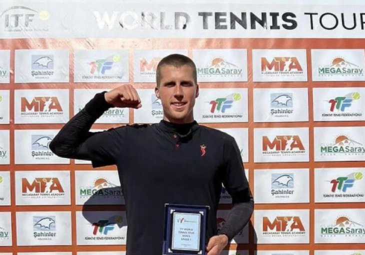 Nerman Fatić osvojio šestu ITF titulu i ostvario novi ranking karijere