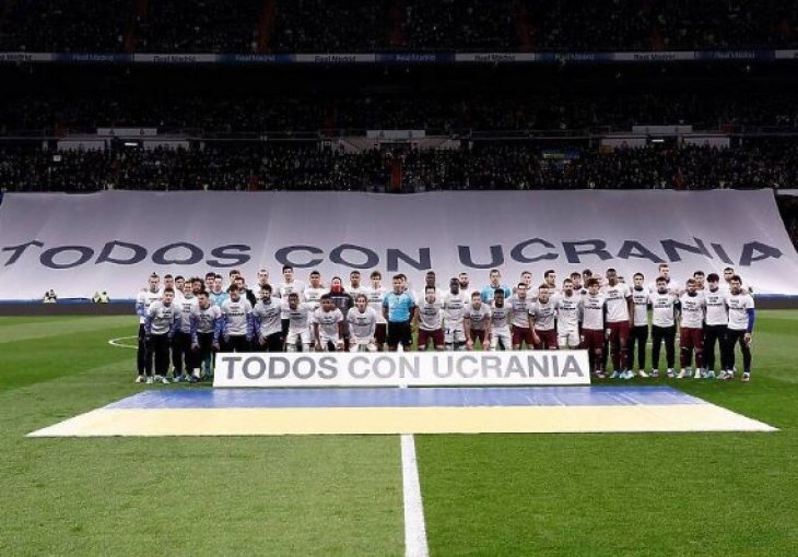 POMOĆ KRALJEVSKOG KLUBA: Real Madrid će Ukrajincima donirati milion eura