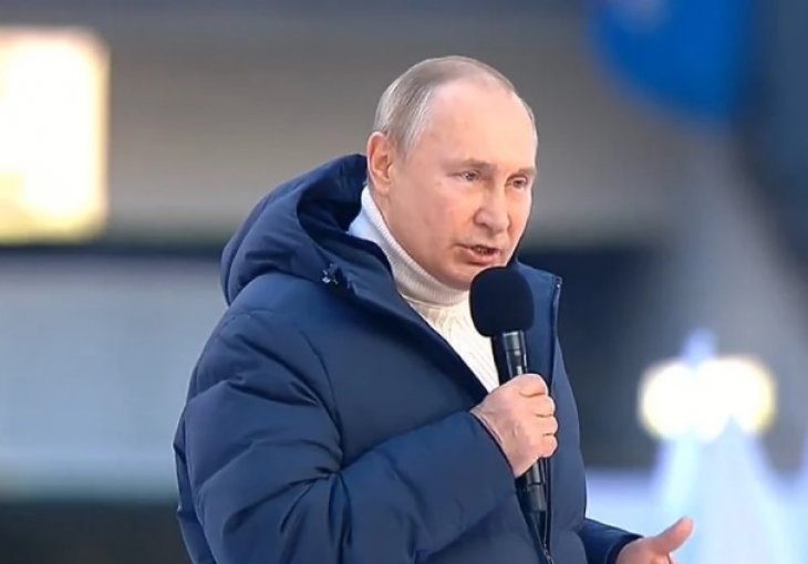 Putin održao govor pred punim stadionom u Moskvi: Znamo šta radimo i ostvarit ćemo sve planove