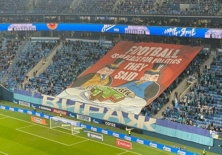 Navijači Zenita BRUTALNO napali FIFU i UEFU: Fudbal je za navijače, a VI za ZATVOR!