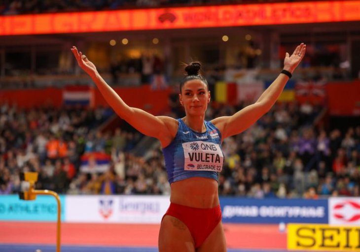 Kraljica srpske atletike krunisana u Beogradu: Lijepa Ivana je svjetska šampionka, skočila magičnih 7.06!