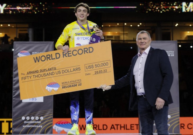 Sjajan nastup Šveđanina: Duplantis postavio novi svjetski rekord