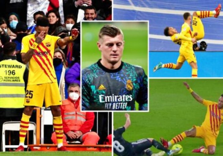 Kroos prije dvije godine žestoko potkačio Aubameyanga, zbog čega je Gabonac na jučerašnjem El Clasicu imao poseban motiv
