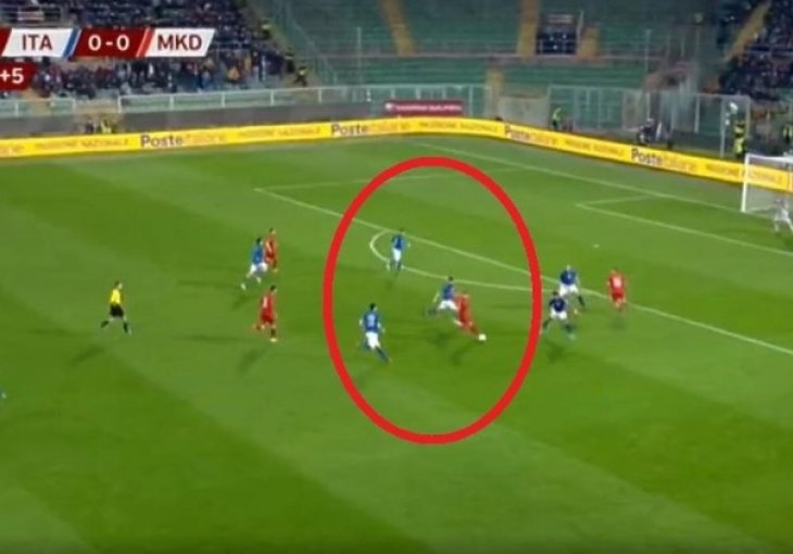 Pogledajte golčinu u 92. minuti kojom je Sjeverna Makedonija izbacila Italiju iz baraža za SP