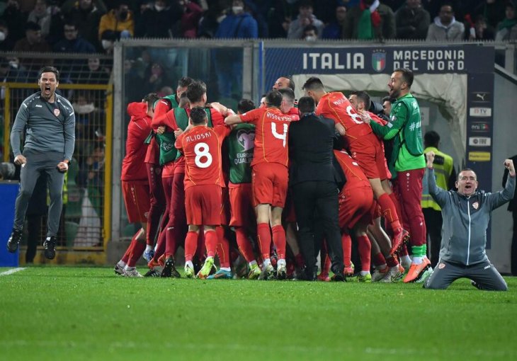 ITALIJU SMO POBIJEDILI ITALIJANSKIM STILOM - SA DVA ŠUTA NA GOL: Selektor Makedonije poslije RUŠENJA  AZURA vjeruje u plasman na SP