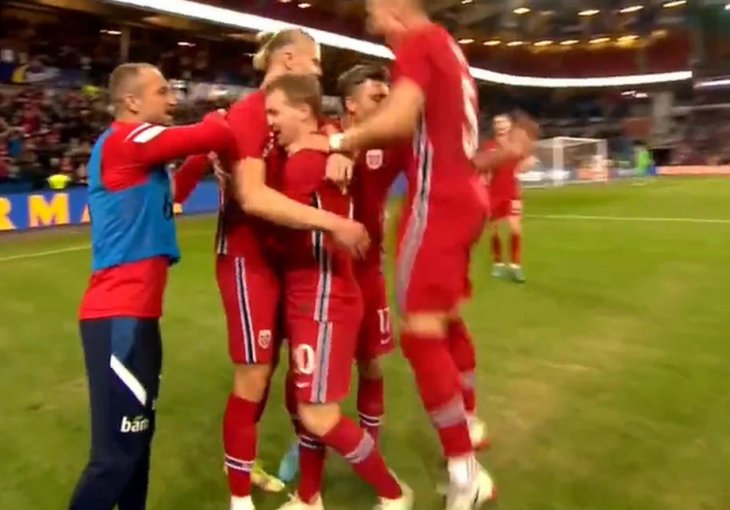 ŠTETA ŠTO IH NEĆE BITI U KATARU Norvežani pokazali moć, golčina Odegaarda obilježila meč