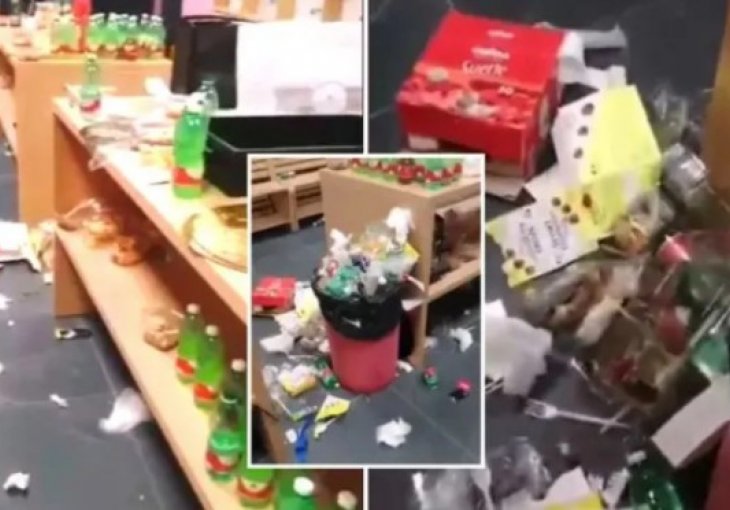 Igrači Italije ostavili u katastrofalnom stanju svlačionicu u Palermu, video zgrozio Apenine