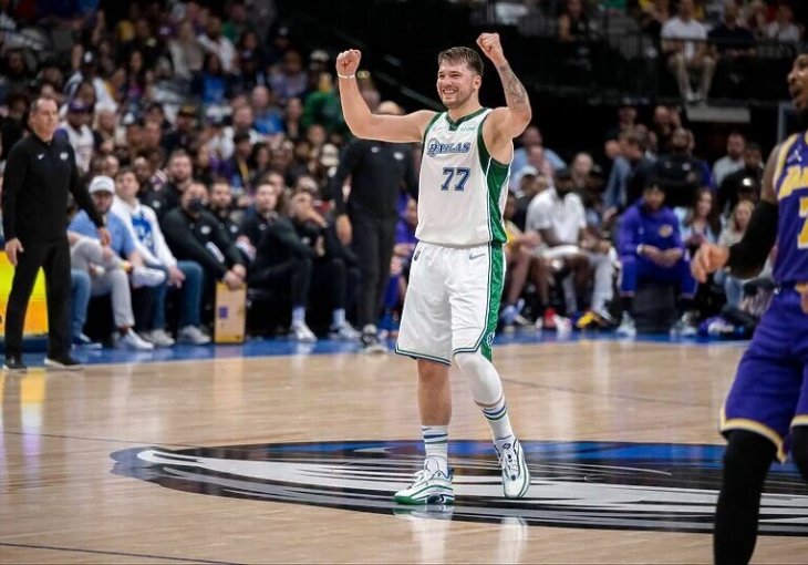 Sjajni Luka Dončić briljirao protiv Lakersa i udaljio ih od doigravanja