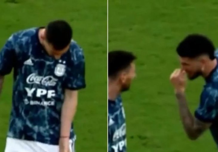 Neugodna situacija: Messi imao 'muški problem' na zagrijavanju