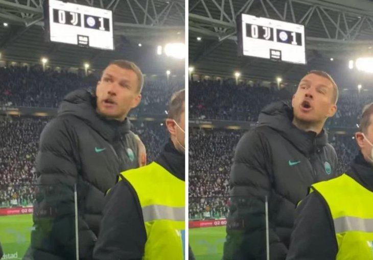 Navijač Juventusa isprovocirao Edina Džeku: EVO KAKO MU JE BH. NAPADAČ UZVRATIO