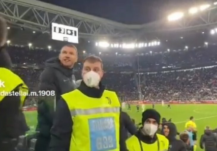 Navijači Juventusa provocirali Džeku, a kad se okrenuo i odgovorio, osoblje ga je moralo smirivati