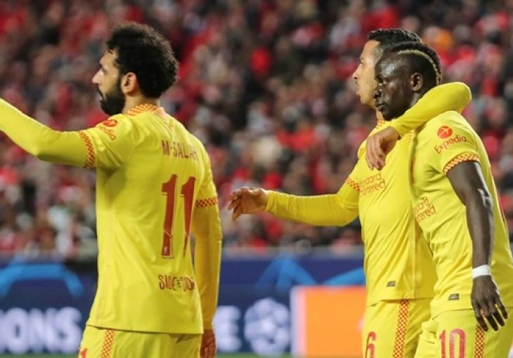 Liverpool razbio Benficu u gostima i uveliko zakoračio u polufinale Lige prvaka