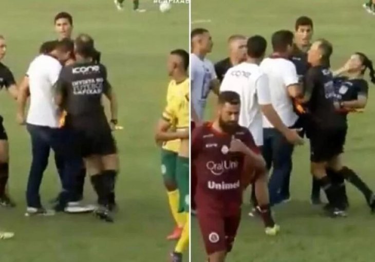 Trener brazilskog kluba glavom udario sutkinju, odmah dobio otkaz