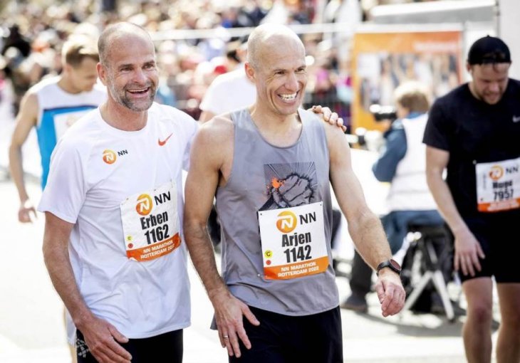 ROBEN ISTRČAO 42 KILOMETRA, pa se oglasio: Fudbalska legenda prvi put na maratonu