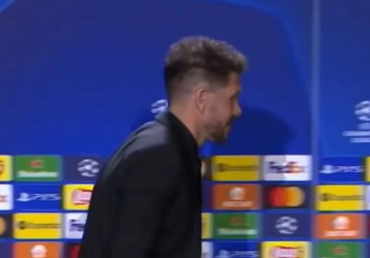 NOVI SHOW TRENERA ATLETICA: Simeone poručio Guardioli da nije glup, a onda otišao s press konferencije kad je čuo pitanje