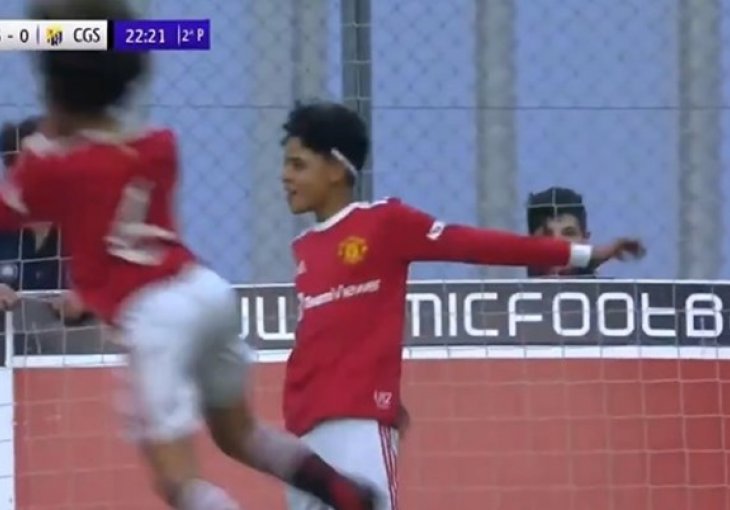 Cristianov sin zabio gol pa ga proslavio poput oca