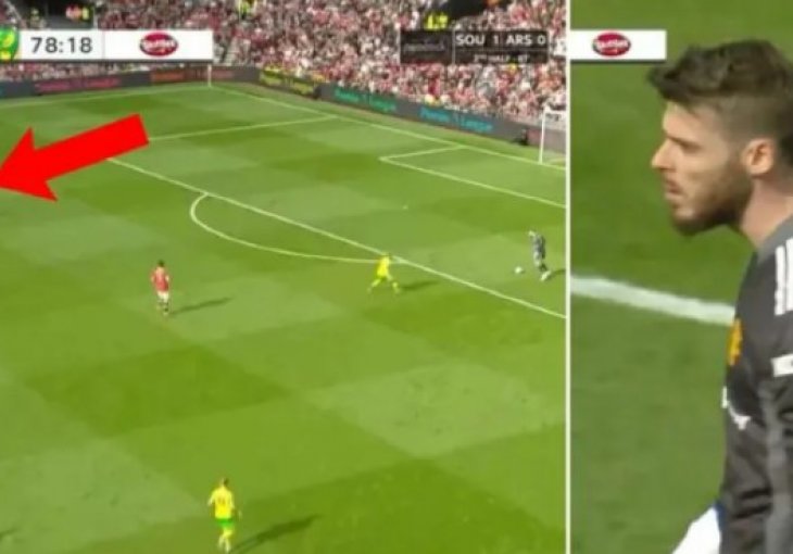 Bolje i u aut nego njemu: Svi su shvatili da De Gea izbjegava jednom saigraču dodati loptu