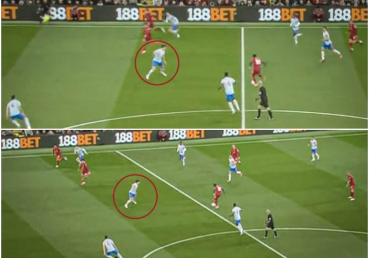 MEGVAJERU SE ZBOG OVOGA OPET SMIJE SVIJET: Najskuplji defanzivac svijeta, a protiv Liverpula izgubljen u prostoru i vremenu!