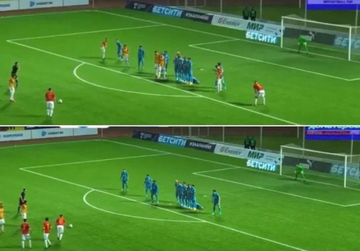 U Rusiji izveden jedan od najčudnijih slobodnjaka ikad: Igrači Zenita nisu znali šta ih je snašlo