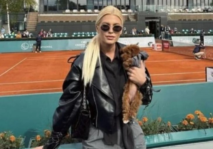 Djevojka Đokovićevog brata akreditovala psa za predsjedničku ložu na turniru u Beogradu