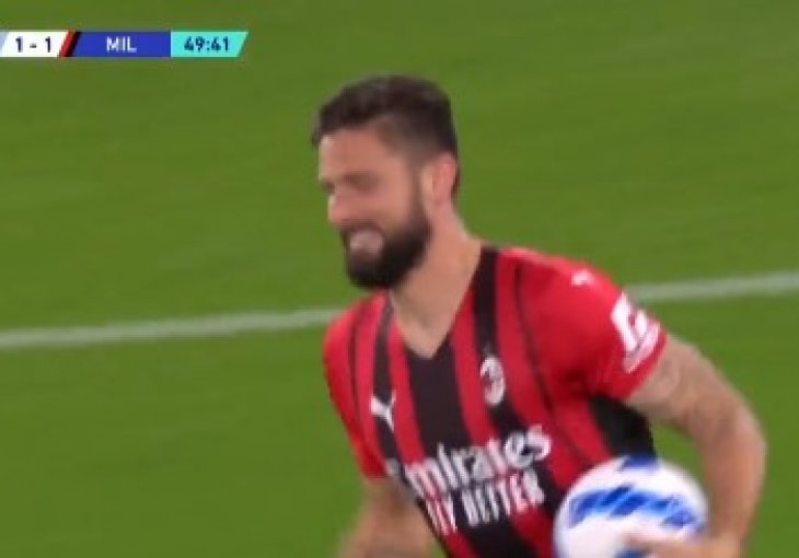 Giroud donosi izjednačenje Milanu! 