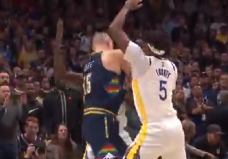Nije bez razloga omražen u NBA ligi: Pogledajte kako je Green u prvoj minuti gurnuo prst u oko Jokića