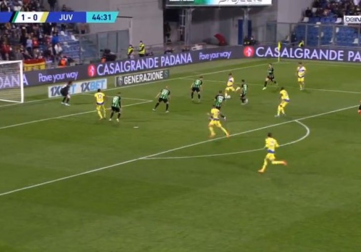 Dybala poslao projektil u mrežu Sassuola, ali nije mnogo slavio