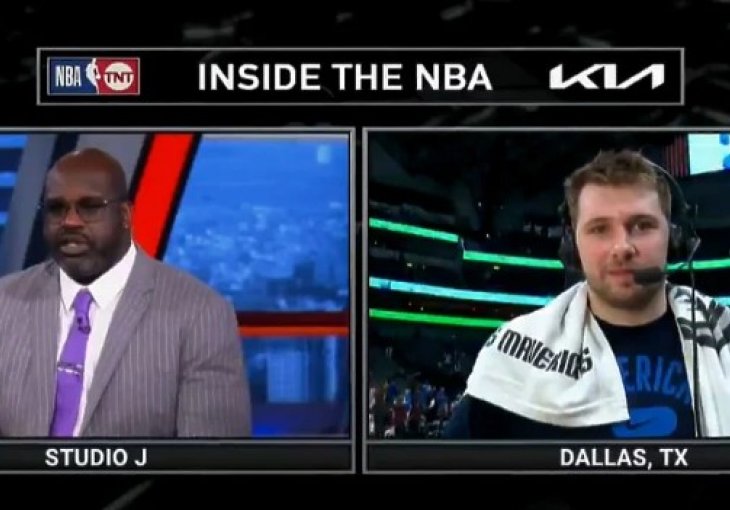 Shaq izrazio poštovanje na slovenskom, Dončić mu obećao da će ga naučiti još nešto