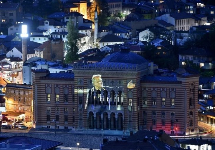 Projekcijom na Vijećnici odata počast legendarnom Švabi: Sarajevo te neće zaboraviti