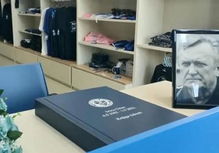 Na stadionu Grbavica otvorena knjiga žalosti povodom smrti Ivice Osima
