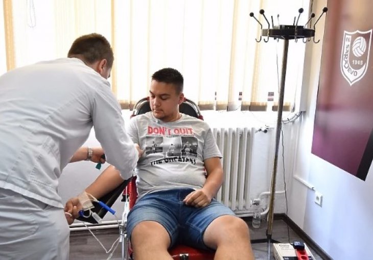 FK Sarajevo organizuje akciju dobrovoljnog darivanja krvi, učesnicima besplatna ulaznica za derbi