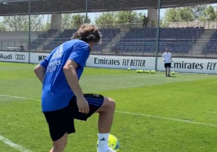 Real Madrid objavio snimak koji je “zapalio” internet. U glavnoj ulozi Luka Modrić