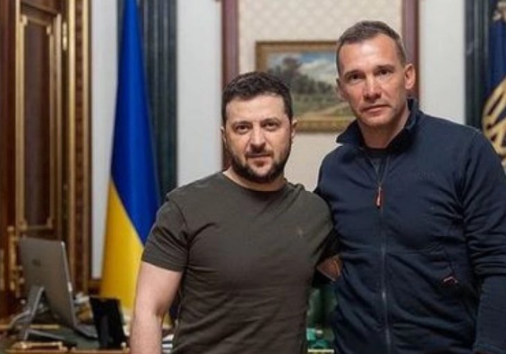 LEGENDARNI ŠEVČENKO NAPUSTIO LONDON  I STIGAO U KIJEV KOD ZELENSKOG: Selektor Ukrajine imao jednu poruku za svijet