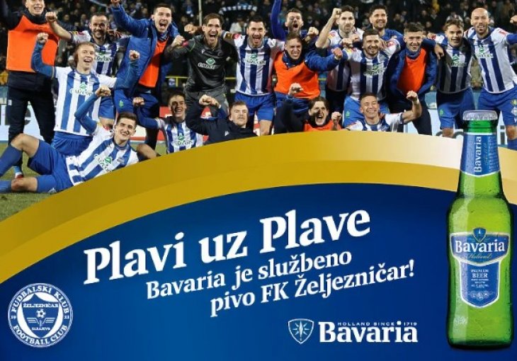 Bavaria je novi sponzor i službeno pivo FK Željezničar