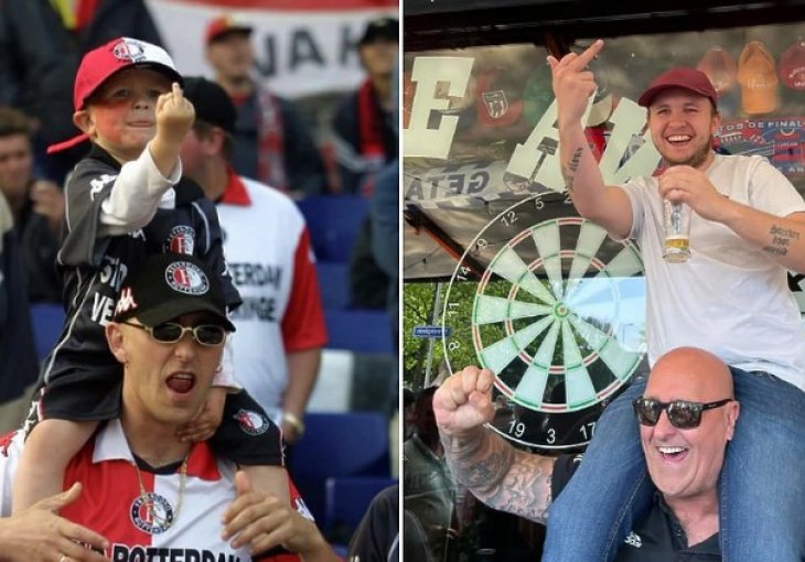 Najpoznatiji Feyenoordov navijač nakon 20 godina rekreirao čuveni trenutak s ocem