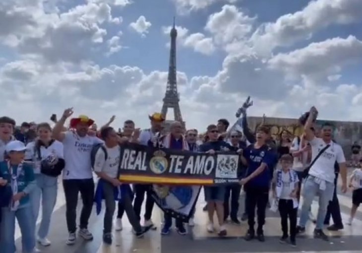 HIT DRES Navijač Reala stigao u Pariz s jasnom porukom za Mbappea