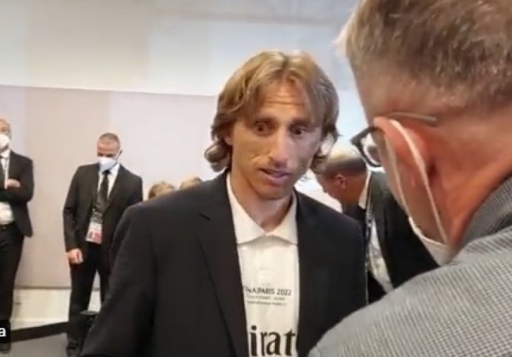 HIT SCENA POSLIJE FINALA LIGE PRVAKA: Modrić davao intervju, a onda je začuo glasove svoje djece