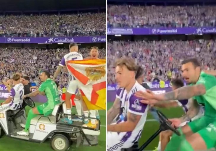 SLAVI RONALDO, GRMI STADION, A IGRAČI LUDUJU: U Španiji promocija proslavljena sa stilom - igrači napravili šou (VIDEO)