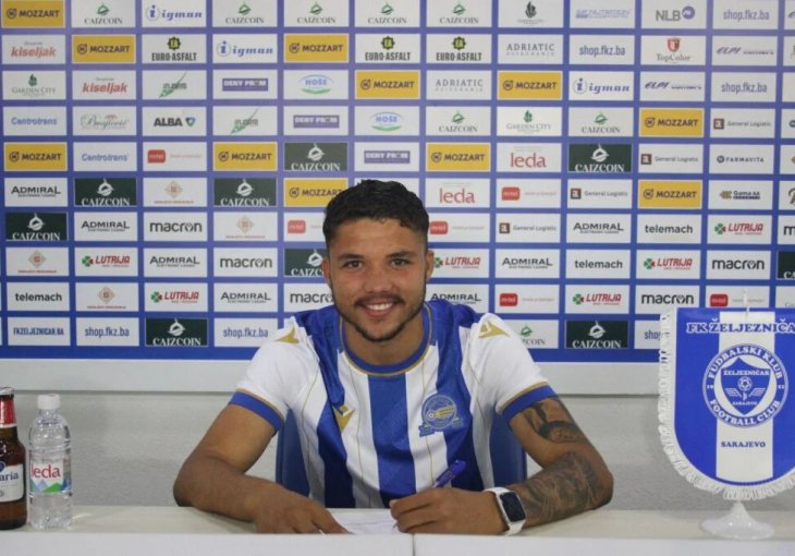PLAVI PREDSTAVILI VELIKO POJAČANJE: Brazilski fudbaler potpisao za FK Željezničar